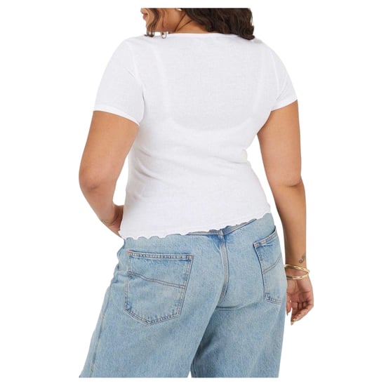 Brave Soul - T-Shirt für Damen, Plus (Weiß) - Image 2