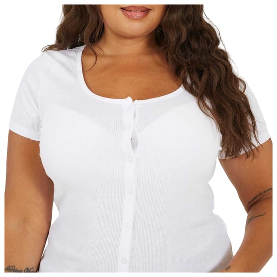 Brave Soul - T-Shirt für Damen, Plus (Weiß) - Image 3