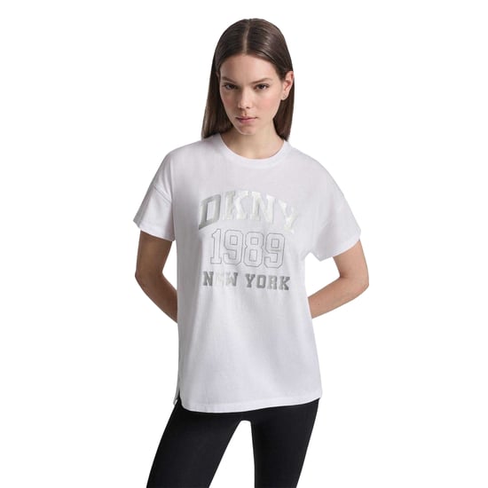 DKNY - "1989" T-Shirt für Damen, Regulär (Weiß) - Image 1