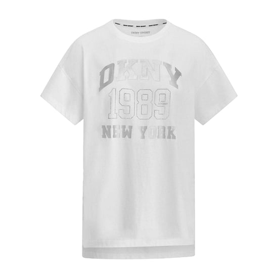 DKNY - "1989" T-Shirt für Damen, Regulär (Weiß) - Image 2