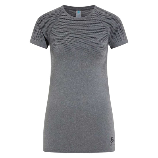 Odlo - Sportoberteil für Damen, Rundhalsausschnitt, Hochleistungsmaterial, Schmal (Grau) - Image 1