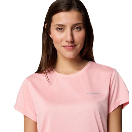 Columbia - "Bluevista Hill" T-Shirt für Damen, Rundhalsausschnitt (Pink) - Image 3