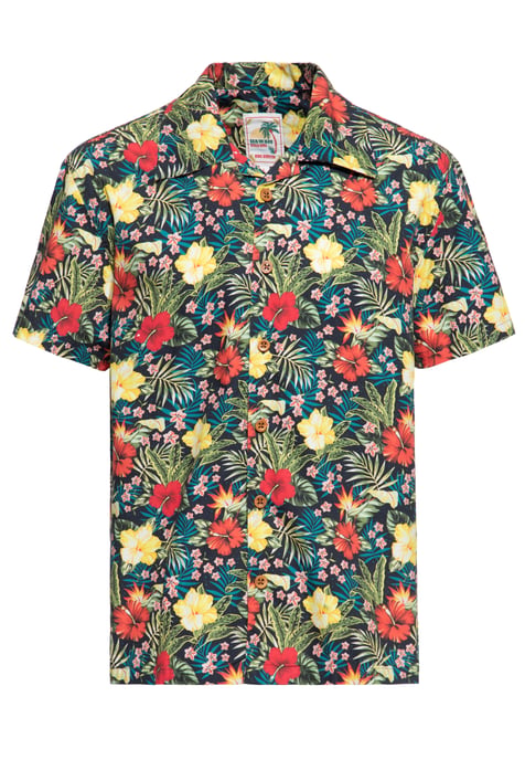 King Kerosin Herren Hawaiihemd - Image 1