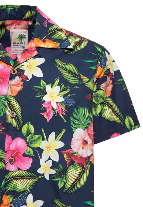 King Kerosin Herren Hawaii Hemd Tropical Flowers - Image 3