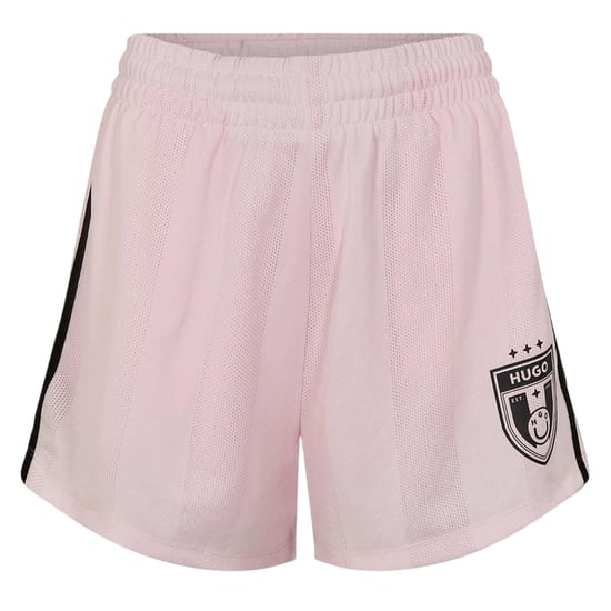 Hugo - "Nila B Game Day" Fußballshorts für Herren (Pastell-Rosa) - Image 2