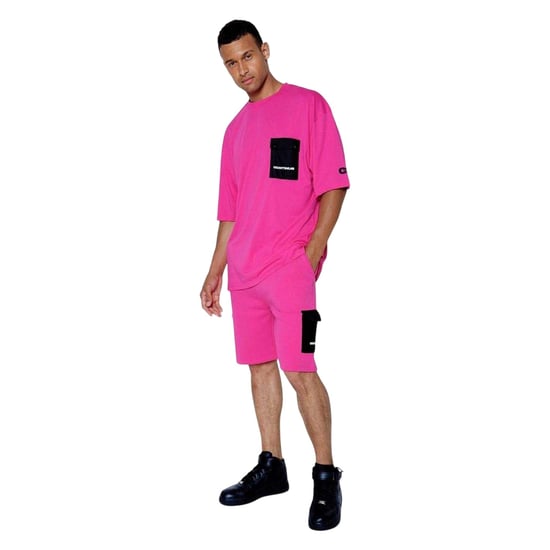 Hype - Cargo-Shorts für Herren/Damen Unisex (Pink) - Image 1