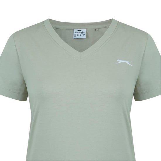 Slazenger - T-Shirt für Damen (Moosgrün) - Image 4