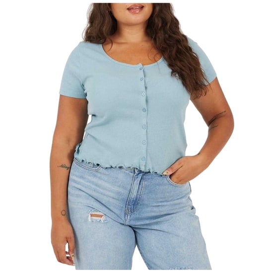 Brave Soul - T-Shirt für Damen, Plus (Entenei Farbe) - Image 1