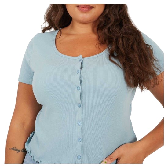 Brave Soul - T-Shirt für Damen, Plus (Entenei Farbe) - Image 3