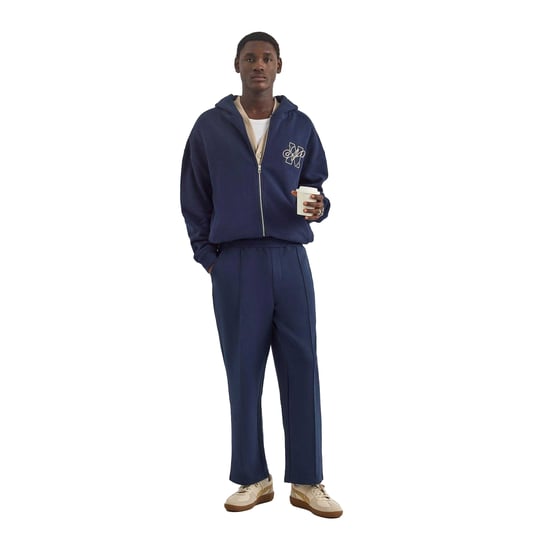 Nautica - "Strat" Kapuzenpullover für Herren, Durchgehender Reißverschluss (Dunkel-Marineblau) - Image 1