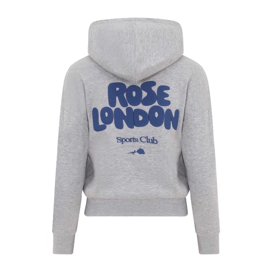 Rose London - "All Love" Kapuze mit Kordelzug für Mädchen (Grau meliert) - Image 2