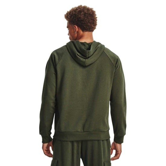 Under Armour - Kapuzenpullover für Herren, Fleece (Marineblau/Weiß) - Image 3