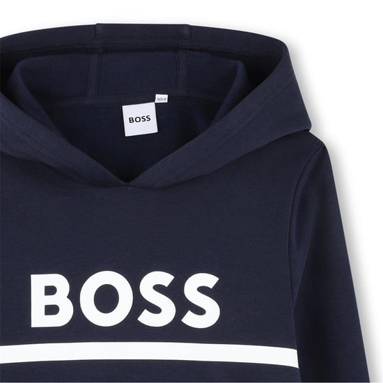 Boss - Kapuzenpullover für Kinder (Marine) - Image 3