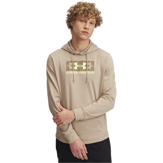 Under Armour - "Rival" Kapuzenpullover für Herren, Sweatshirt-Stoff (Braun) - Image 2