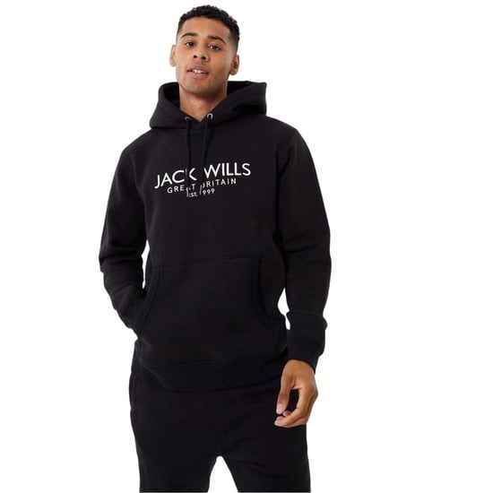Jack Wills - "Batsford" Kapuzenpullover für Herren (Schwarz) - Image 1