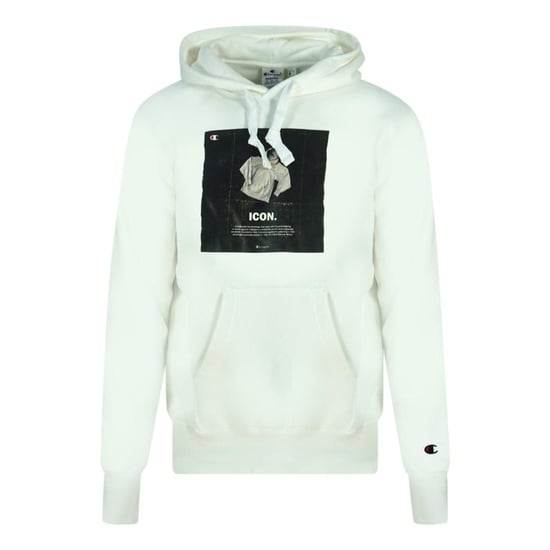 Champion - Kapuzenpullover für Herren, Logo (Weiß) - Image 1