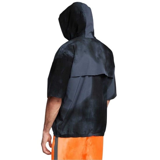 Under Armour - "Project Rock" Kapuzenpullover für Herren, kurzärmlig (Grau) - Image 3