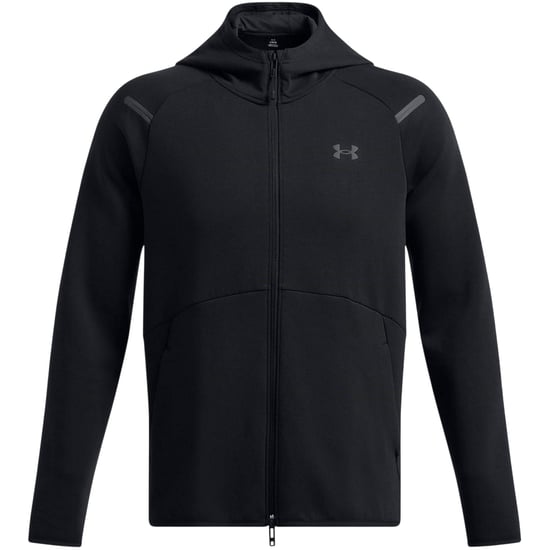 Under Armour - "Unstoppable" Hoodie mit durchgehendem Reißverschluss für Herren (Schwarz) - Image 2