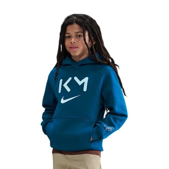 Nike - "Kylian Mbappe" Kapuzenpullover für Kinder (Abgrund Blau) - Image 2