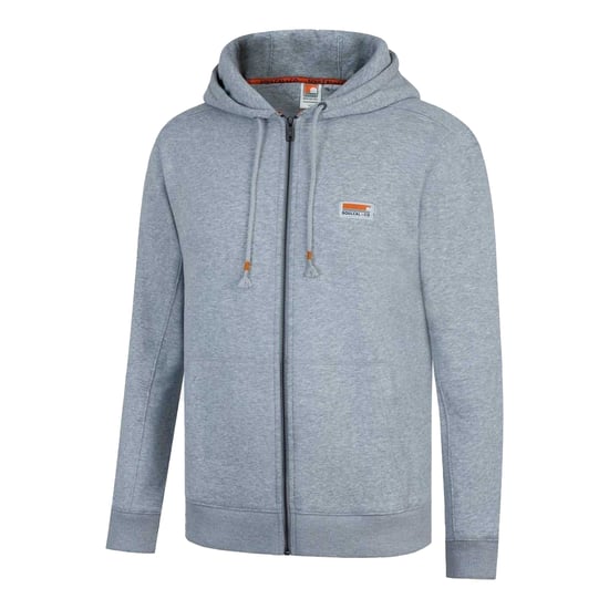 SoulCal - "Signature" Hoodie mit durchgehendem Reißverschluss für Herren, Baumwolle (Grau meliert) - Image 3
