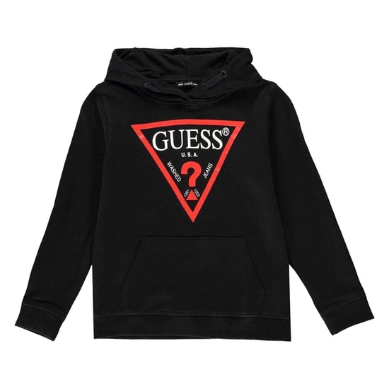 Guess - "Oth" Kapuze mit Kordelzug für Kinder (Schwarz) - Image 1