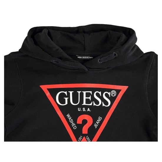 Guess - "Oth" Kapuze mit Kordelzug für Kinder (Schwarz) - Image 3