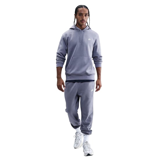 Nike - "Club" Hoodie zum Überziehen für Herren, Fleece (Gespenst/Weiß) - Image 1