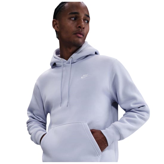Nike - "Club" Hoodie zum Überziehen für Herren, Fleece (Gespenst/Weiß) - Image 4