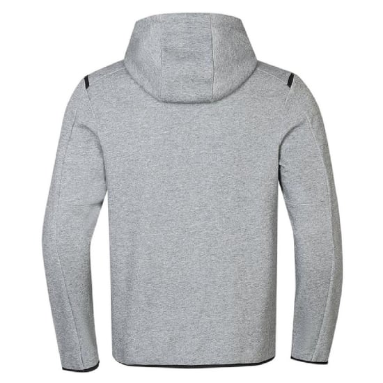 Kappa - Hoodie mit durchgehendem Reißverschluss für Herren, Regulär (Grau meliert meliert) - Image 2