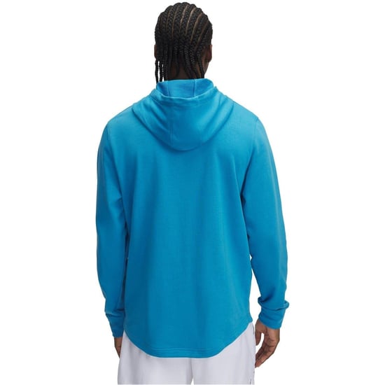 Under Armour - "Rival" Kapuzenpullover für Herren, Sweatshirt-Stoff (Blau) - Image 3
