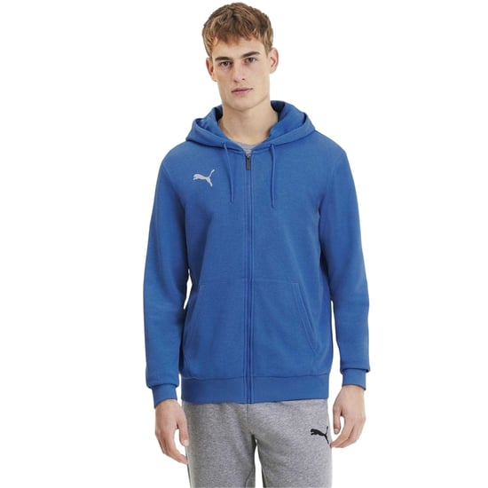 Puma - "TeamGoal 23 Casuals" Hoodie mit durchgehendem Reißverschluss für Herren (Stahlblau) - Image 4