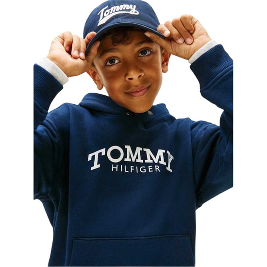 Tommy Hilfiger - Kapuze mit Kordelzug für Kinder, mit Kapuze (Nachtmarine) - Image 4