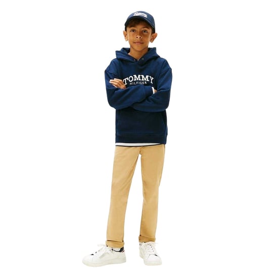 Tommy Hilfiger - Kapuze mit Kordelzug für Kinder, mit Kapuze (Nachtmarine) - Image 5