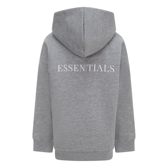 Blank Essentials - Kapuzenpullover für Herren/Damen Unisex, Bomberjacke (Grau meliert) - Image 2