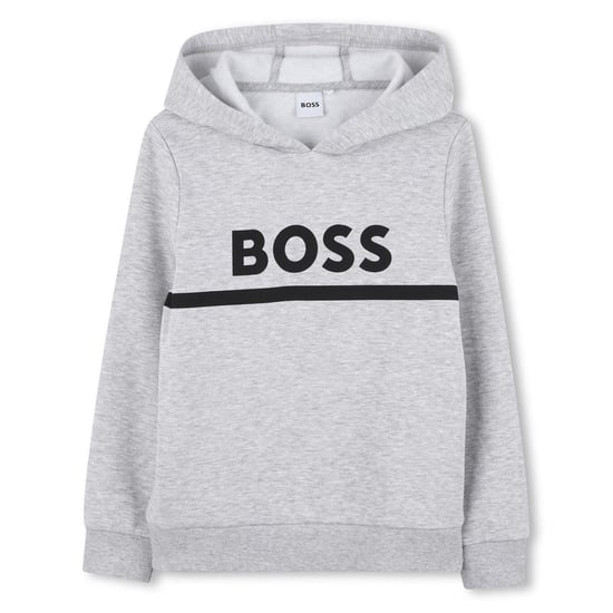 Boss - Kapuzenpullover für Kinder (Grau) - Image 1