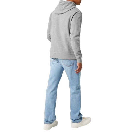 Firetrap - Kapuzenpullover für Herren, Fleece (Grau meliert) - Image 5
