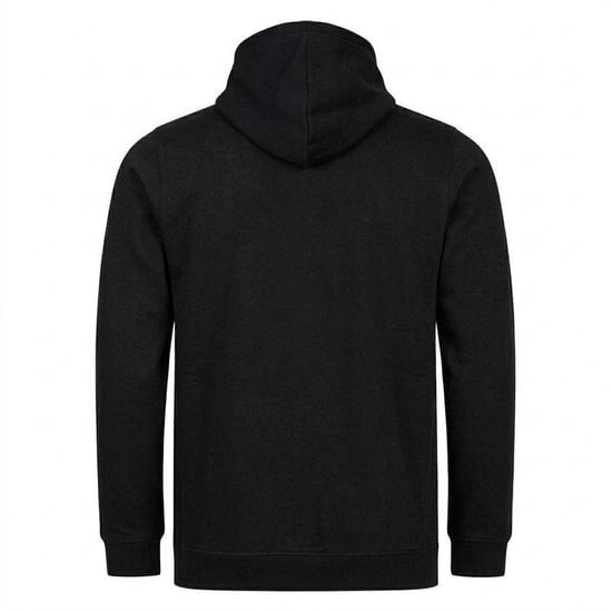 Kappa - Hoodie zum Überziehen für Herren, Baumwollmischung (Schwarz) - Image 2