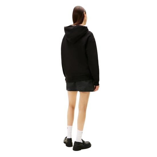 Tommy Jeans - Kapuzenpullover für Damen, Baumwolle, Regulär (Schwarz) - Image 3
