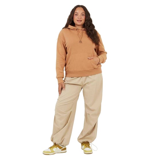 Brave Soul - Kapuzenpullover für Damen, Langärmlig (Camel) - Image 1
