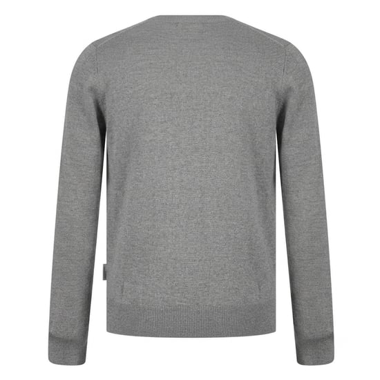 Lyle & Scott - "Merrick" Pullover für Herren, V-Ausschnitt, Jerseyware (Grau meliert meliert) - Image 2