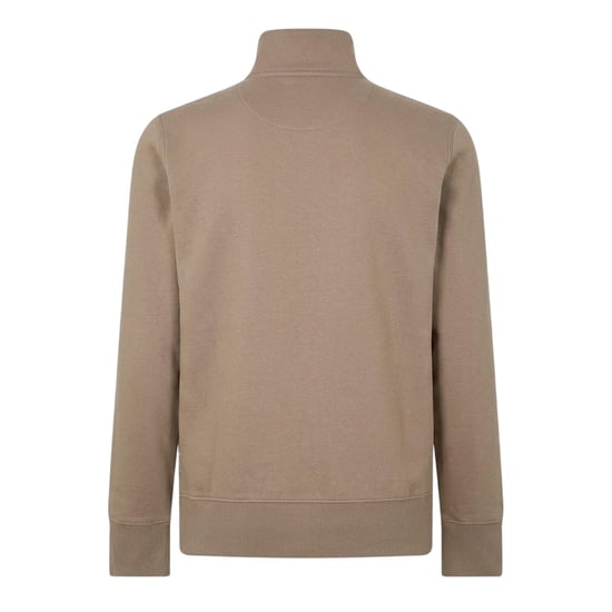 Jack Wills - "Barchester" Sweatshirt für Herren, mit kurzem Reißverschluss (Hellbraun) - Image 2