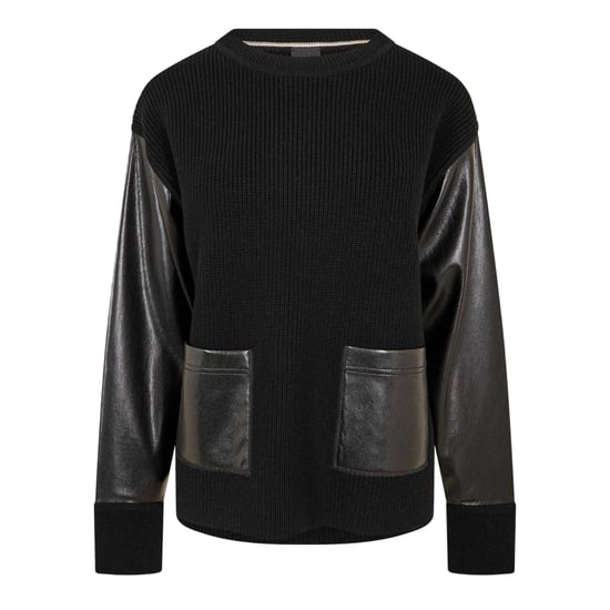 Boss - "Fanalian" Sweatshirt für Damen, Kunststoff (Schwarz) - Image 1