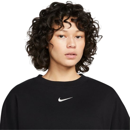Nike - "Phoenix" Sweatshirt für Damen, Rundhalsausschnitt, Fleece, Übergroß (Schwarz) - Image 3