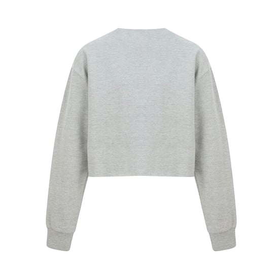 Miso - Kurzes Sweatshirt für Damen (Grau) - Image 2