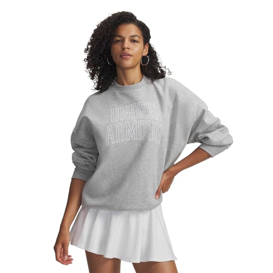 Under Armour - "Rival" Sweatshirt für Damen, Fleece, leger (Frostgrau) - Image 1