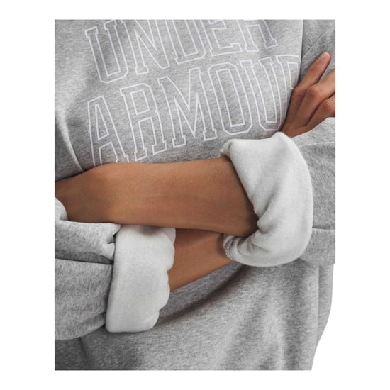 Under Armour - "Rival" Sweatshirt für Damen, Fleece, leger (Frostgrau) - Image 3
