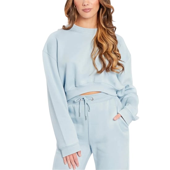 Be You - Sweatshirt für Damen, kurz geschnitten, leger (Blau) - Image 4
