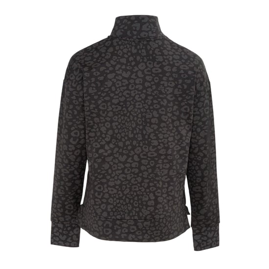 LA Gear - Sweatshirt für Damen, mit halbem Reißverschluss (Schwarz) - Image 2