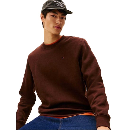 Tommy Jeans - Sweatshirt für Herren, Mit Vlies gefüttert (Braun) - Image 1