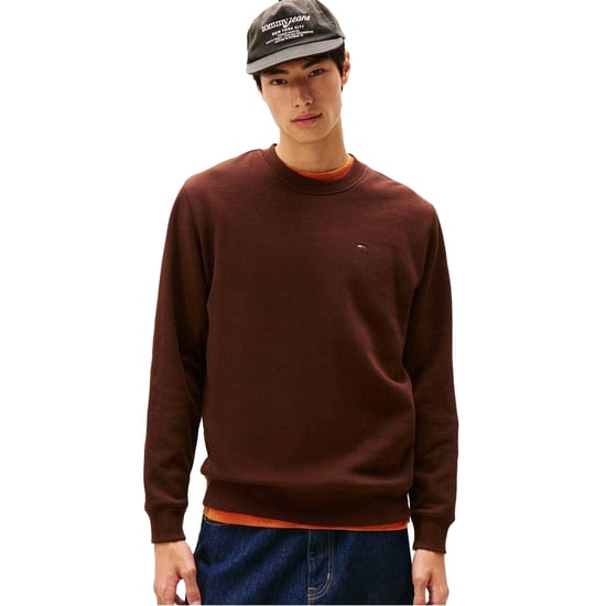 Tommy Jeans - Sweatshirt für Herren, Mit Vlies gefüttert (Braun) - Image 4